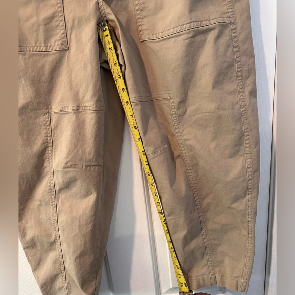 Banana Republic Women’s Khaki High-Rise Utility Pants Size 8 – - Picture 6 of 7